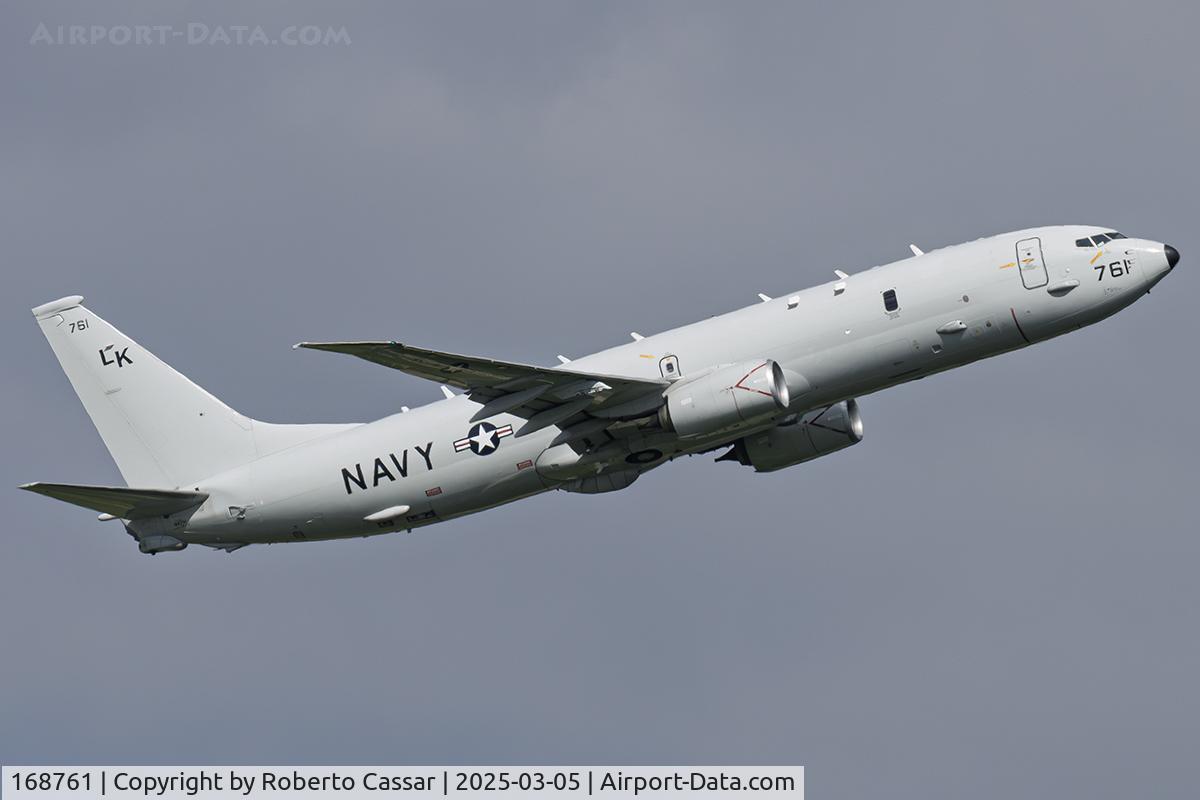 168761, 2015 Boeing P-8A Poseidon C/N 42257/4938, Departure