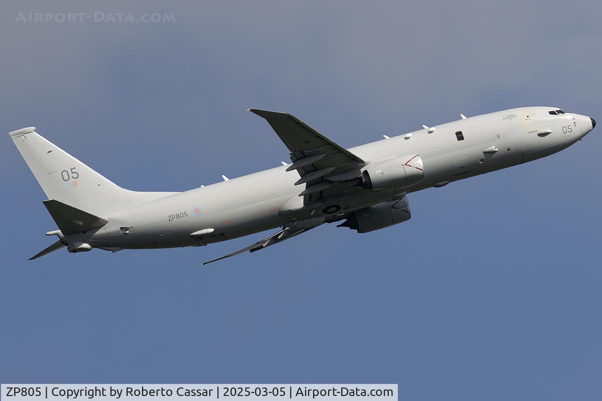 ZP805, 2020 Boeing P-8A Poseidon MRA.1 C/N 8257/65754, Departure