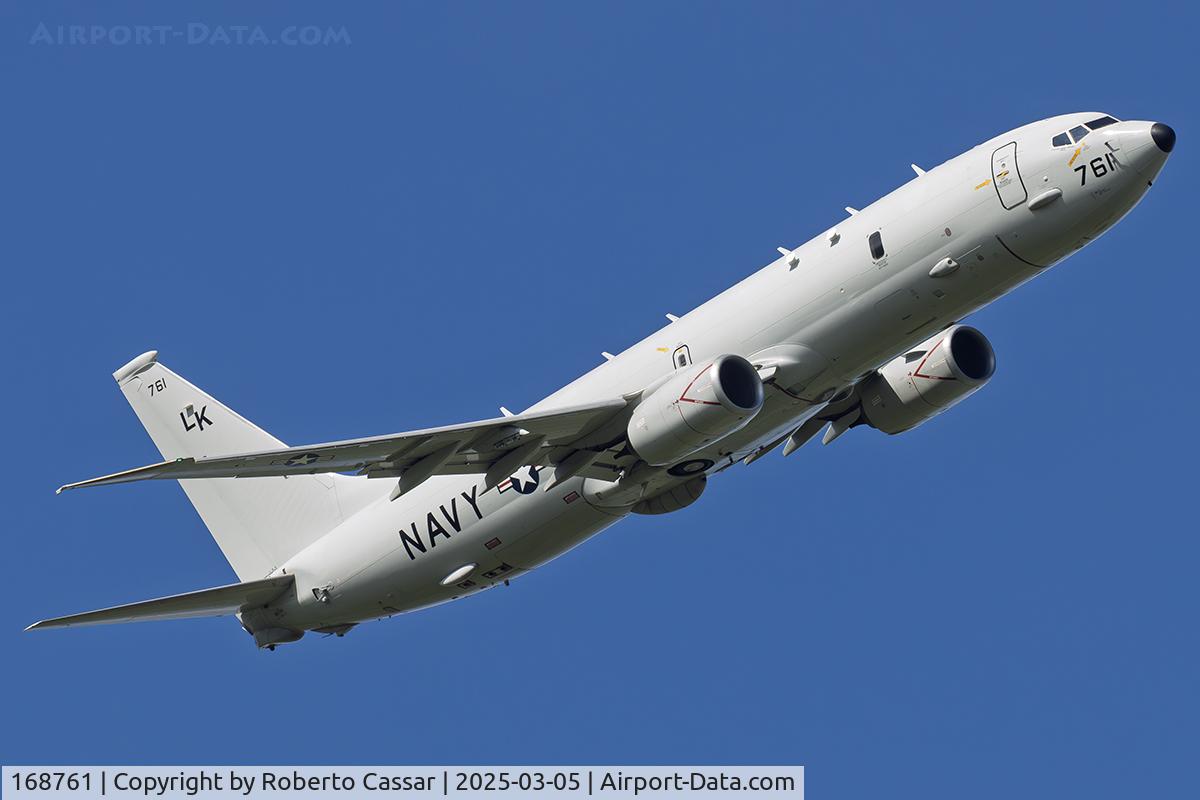 168761, 2015 Boeing P-8A Poseidon C/N 42257/4938, Departure