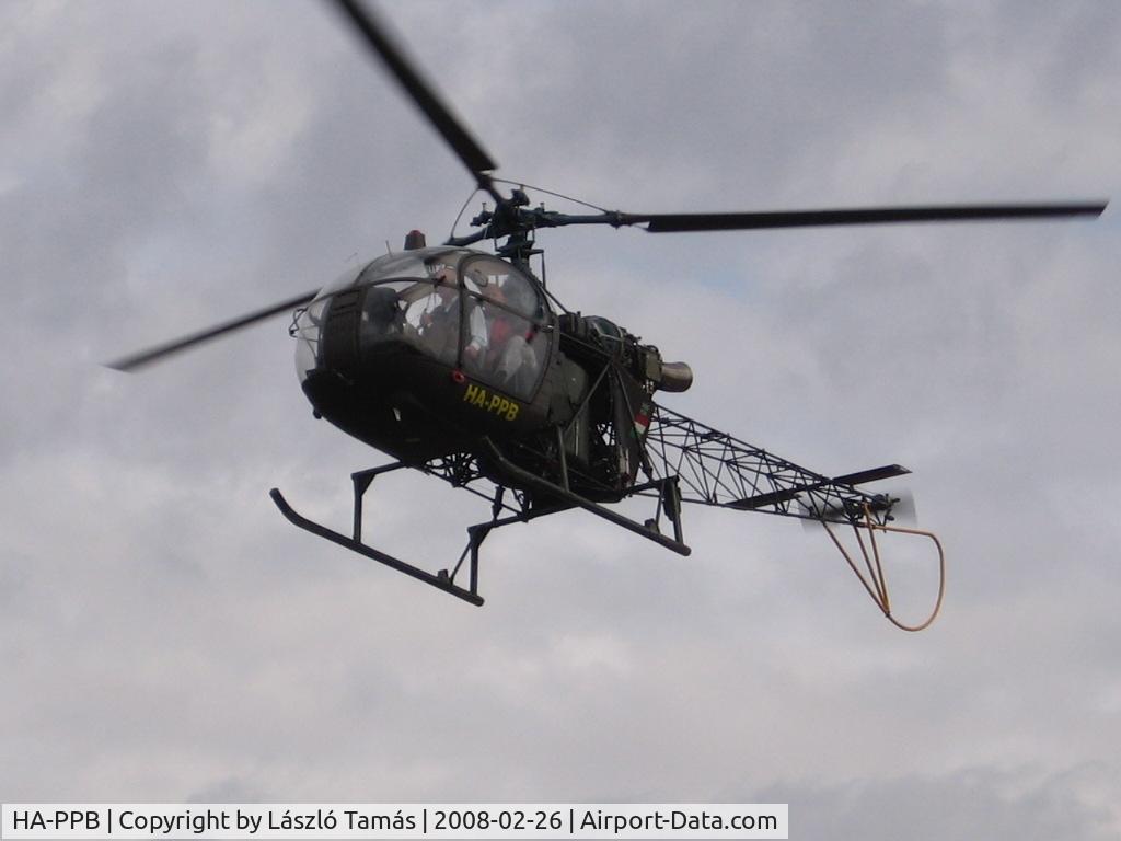 HA-PPB, 1970 Sud Aviation SA-318C Alouette II C/N 2140, Landing...