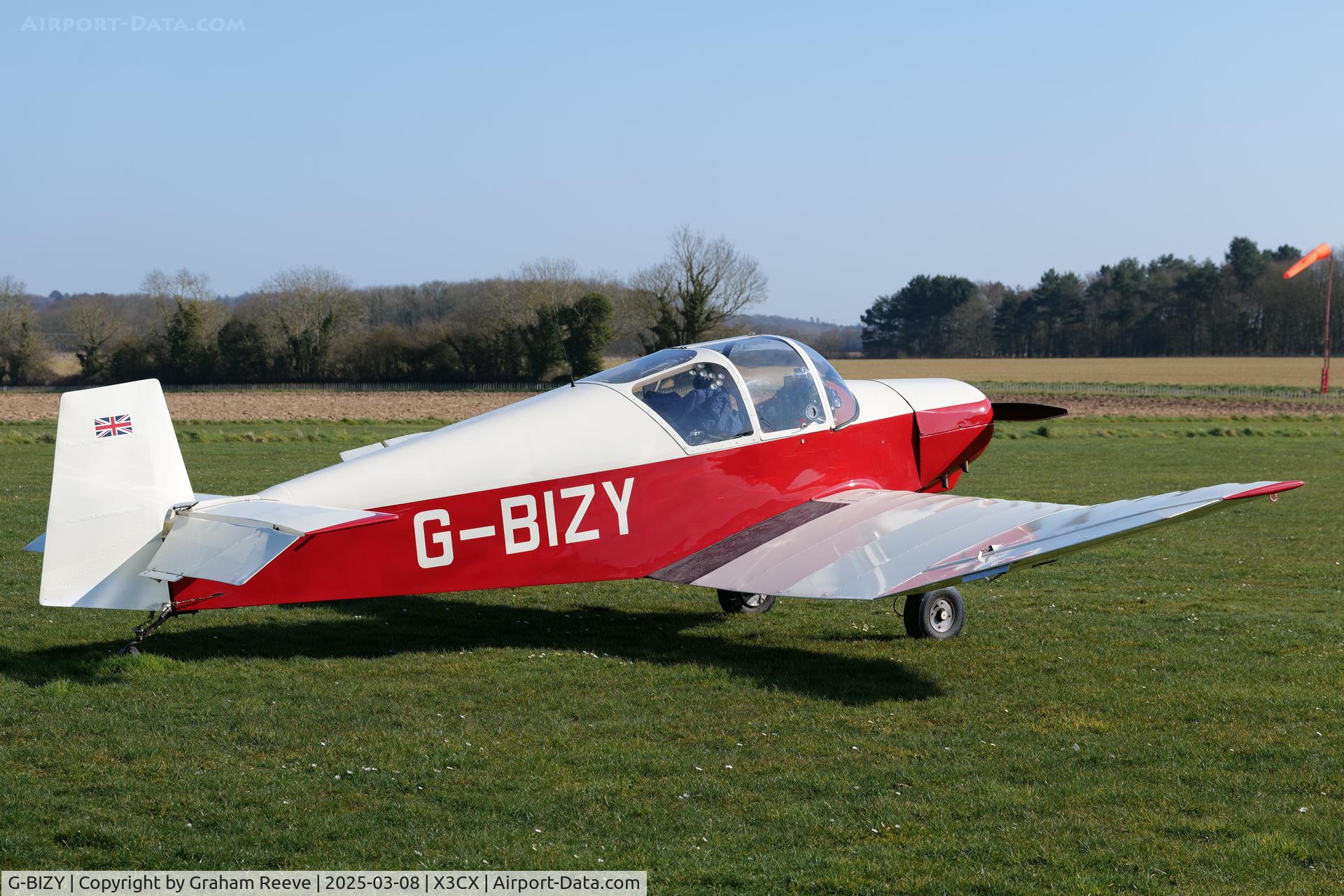 G-BIZY, 1963 Wassmer (Jodel) D-112 Club C/N 1120, Parked at Northrepps.