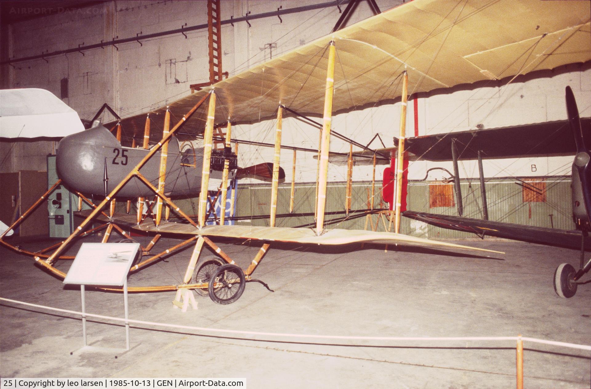 25, 1917 Farman F1-46 C/N 25, Gardermoen Air Museum 13.10.1985