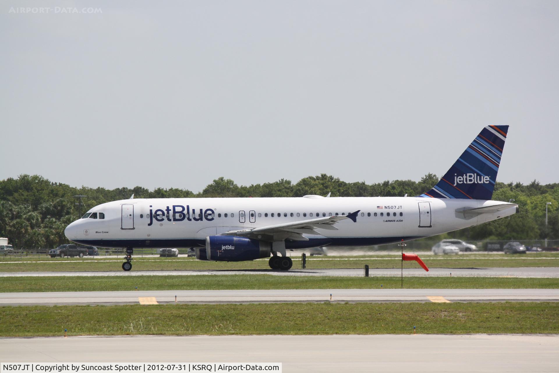 N507JT, 2000 Airbus A320-232 C/N 1240, JetBlue Flight 346 