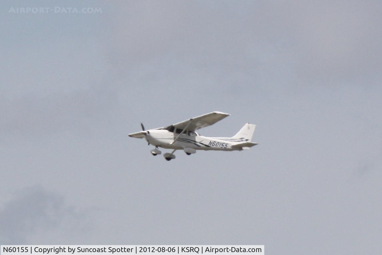 N60155, 2006 Cessna 172S Skyhawk SP C/N 172S10167, Cessna Skyhawk departs Sarasota-Bradenton International Airport