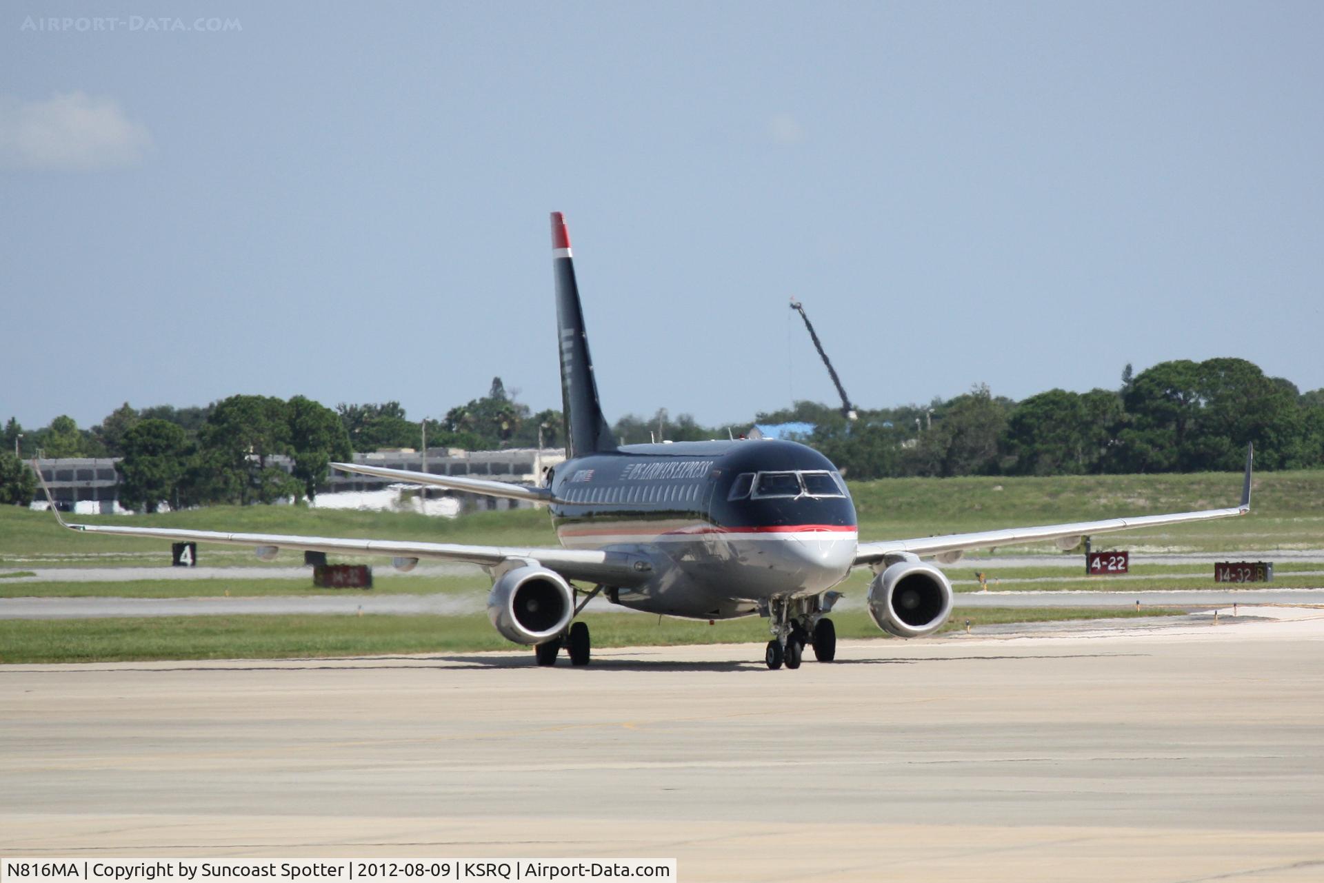 N816MA, 2004 Embraer 170SU (ERJ-170-100SU) C/N 17000037, Republic at SRQ