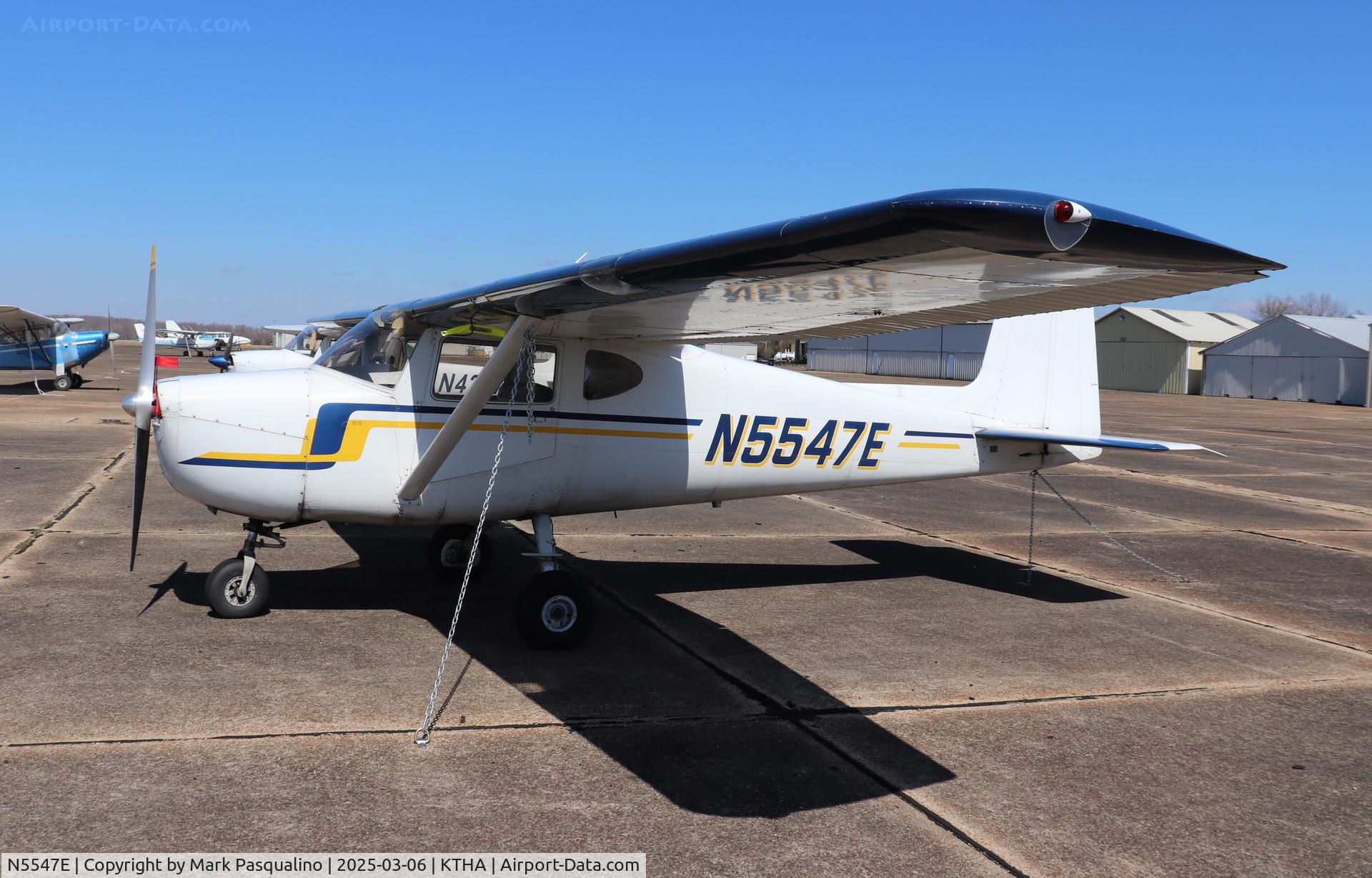 N5547E, 1958 Cessna 150 C/N 17047, Cessna 150