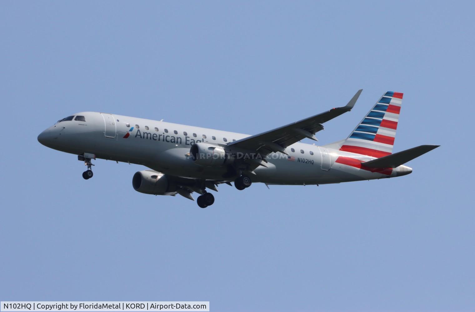 N102HQ, 2007 Embraer 175LR (ERJ-170-200LR) C/N 17000157, RPA/EA E175 zx ilm-ord