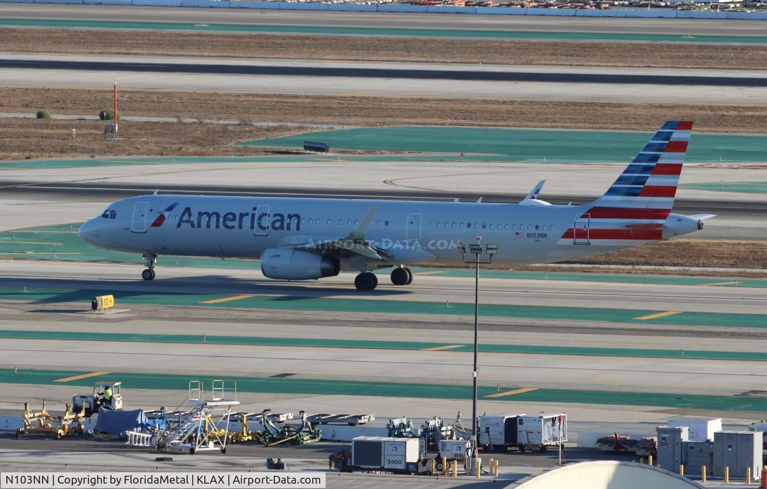 N103NN, 2013 Airbus A321-231 C/N 5884, AAL A321 zx lax-jfk