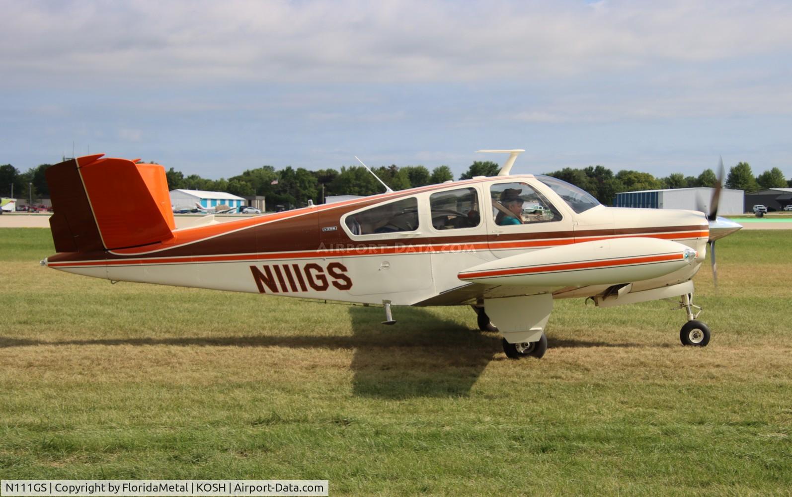 N111GS, 1968 Beech V35A Bonanza C/N D-8780, Bonanza 35 zx