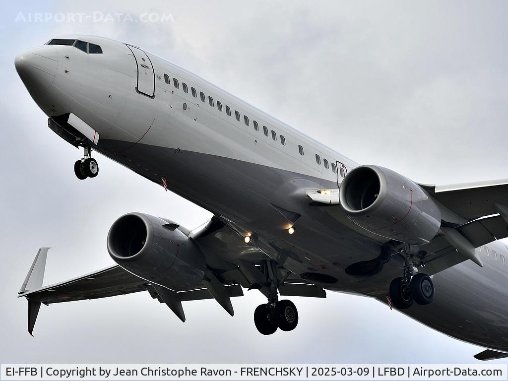EI-FFB, 2012 Boeing B-737-8K5(W) C/N 37243, Dublin (DUB)	Bordeaux (BOD)	E4519