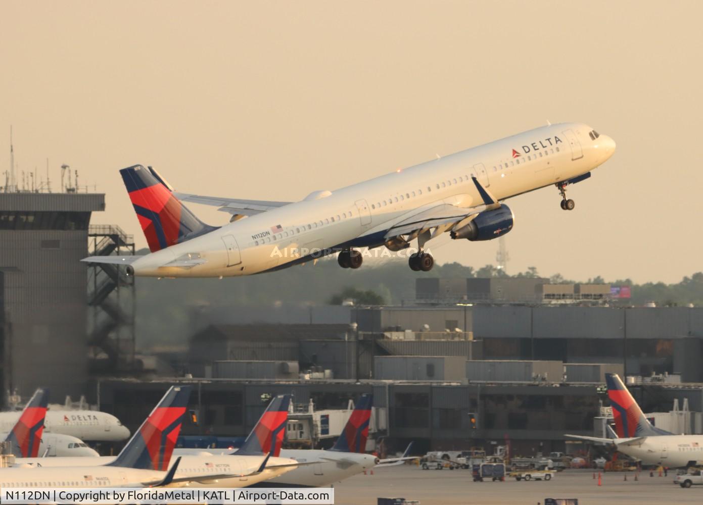 N112DN, 2021 Airbus A321-211 C/N 10085, DAL A321 zx atl-den