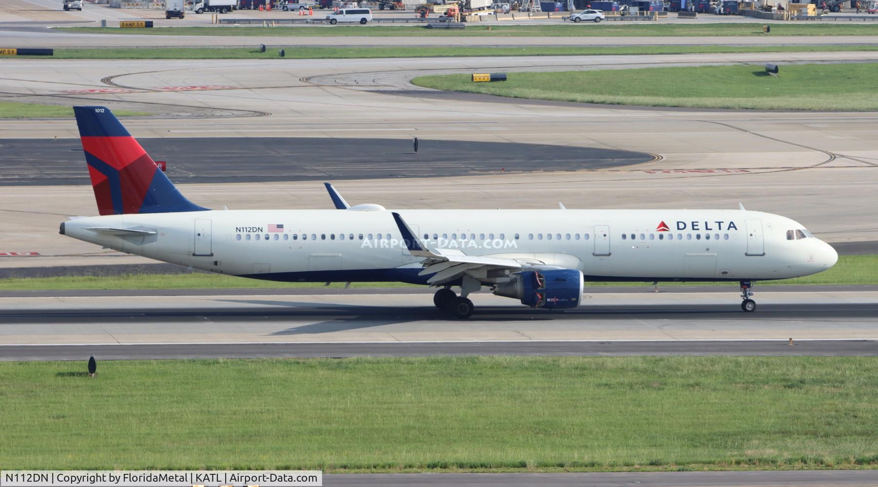 N112DN, 2021 Airbus A321-211 C/N 10085, DAL A321 zx lga-atl