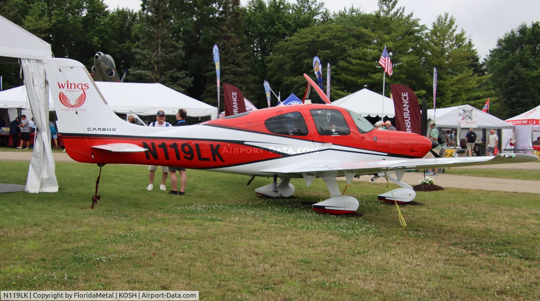 N119LK, 2016 Cirrus SR22 Carbon C/N 4366, SR22 zx