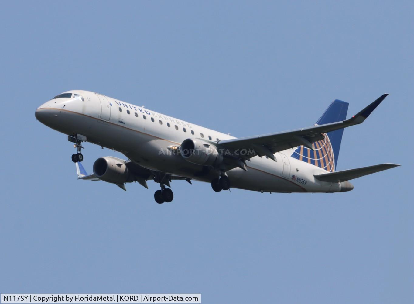 N117SY, 2014 Embraer 175LR (ERJ-170-200LR) C/N 17000416, SKW/UE E175 zx sav-ord