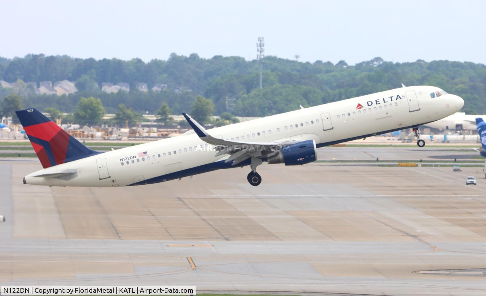 N122DN, 2021 Airbus A321-211 C/N 10183, DAL A321 zx atl-phl