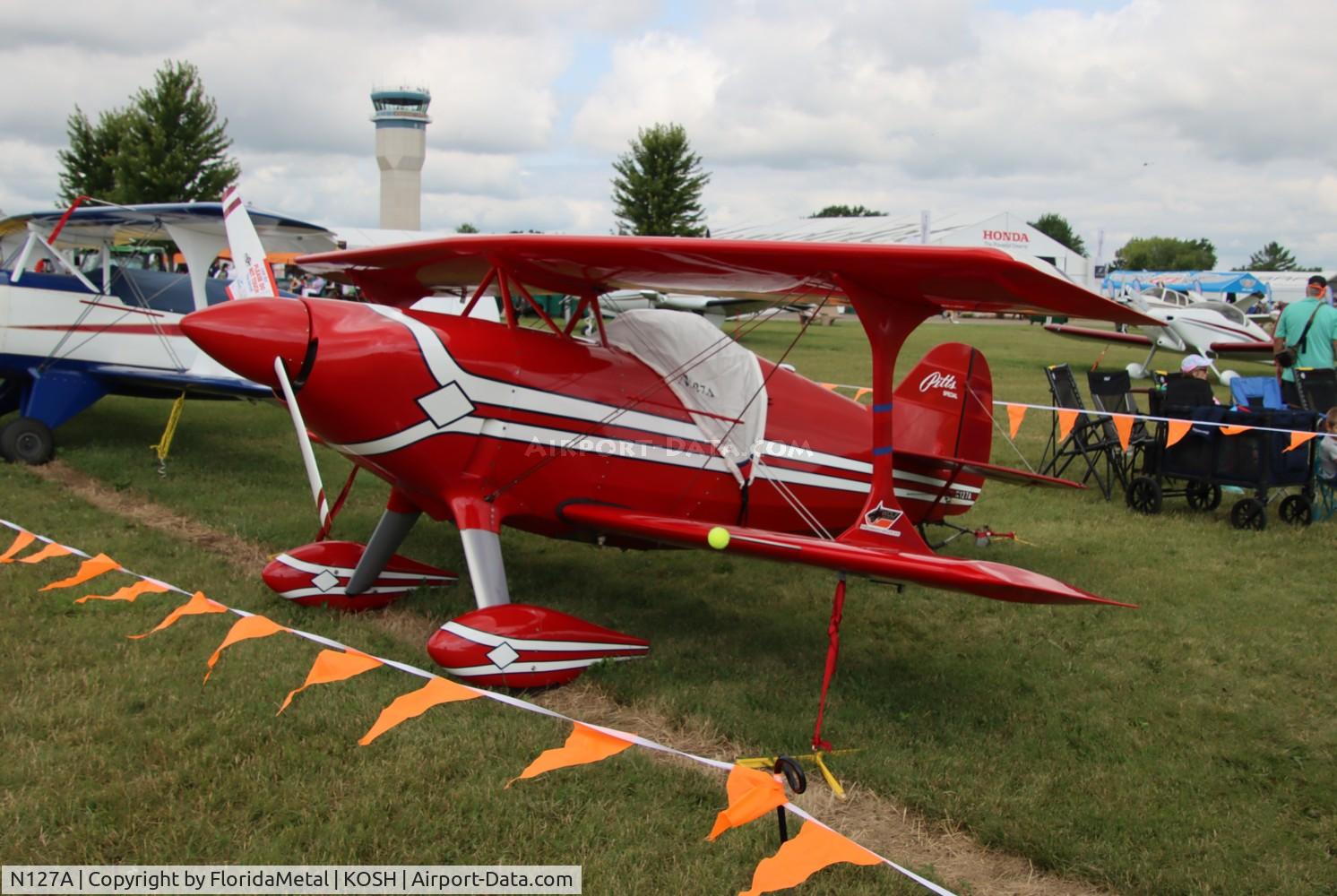 N127A, 1975 Pitts S-1D Special C/N 7-0109, Pitts S-1 zx