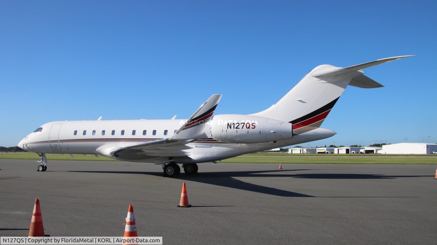 N127QS, 2023 Bombardier Global 5000 (BD-700-1A10) C/N 60102, Global 5500 zx