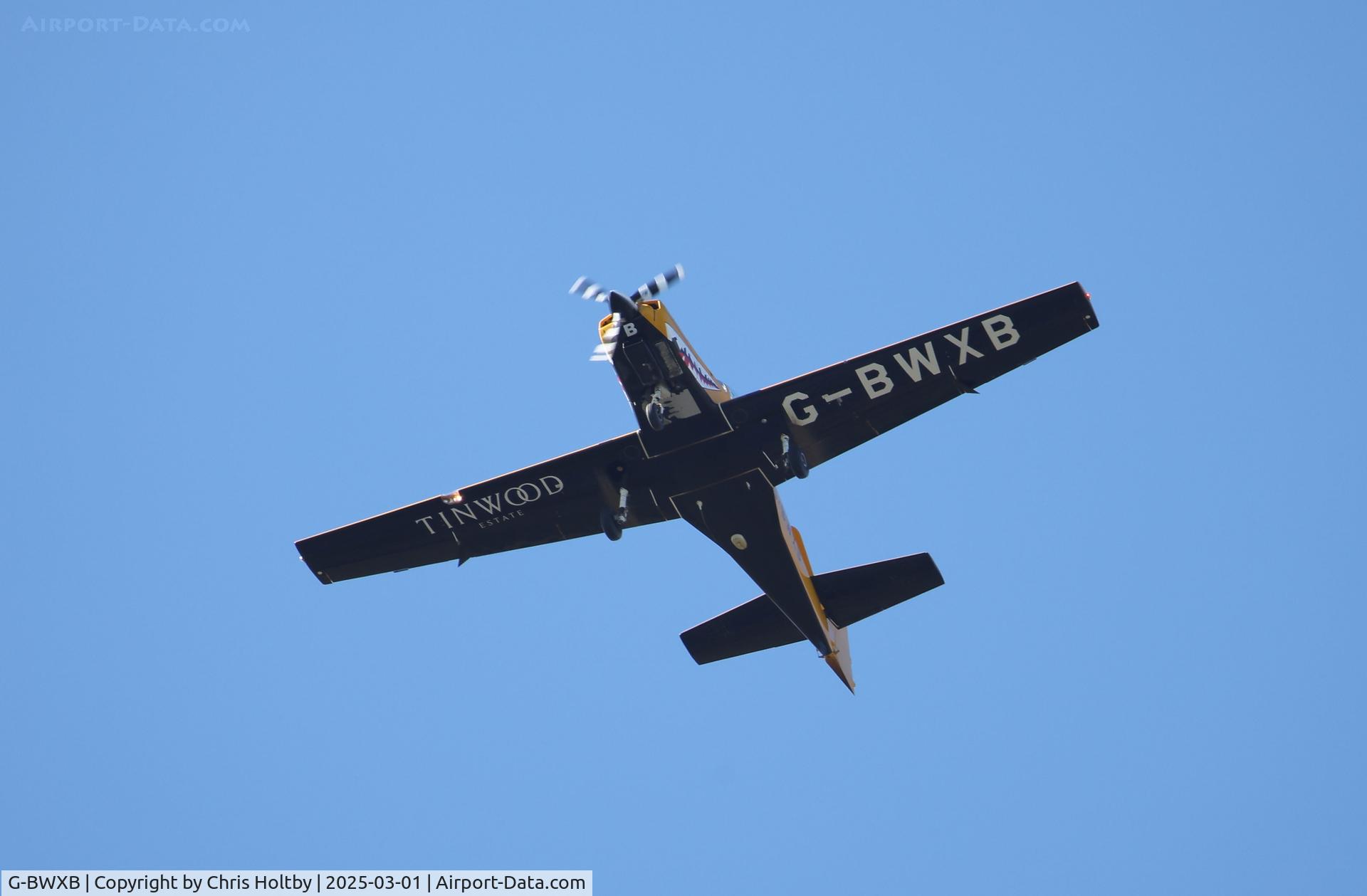 G-BWXB, 1996 Slingsby T-67M-260 Firefly C/N 2237, Over Pagham Harbour, W Sussex