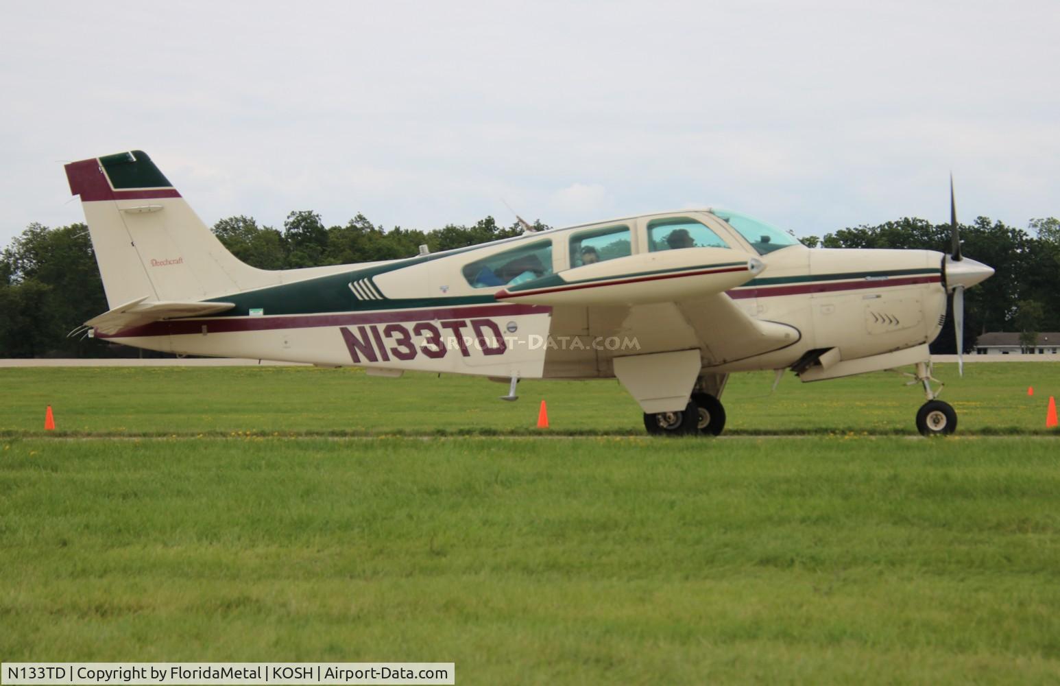 N133TD, 1990 Beech F33A Bonanza C/N CE-1548, Bonanza 33 zx