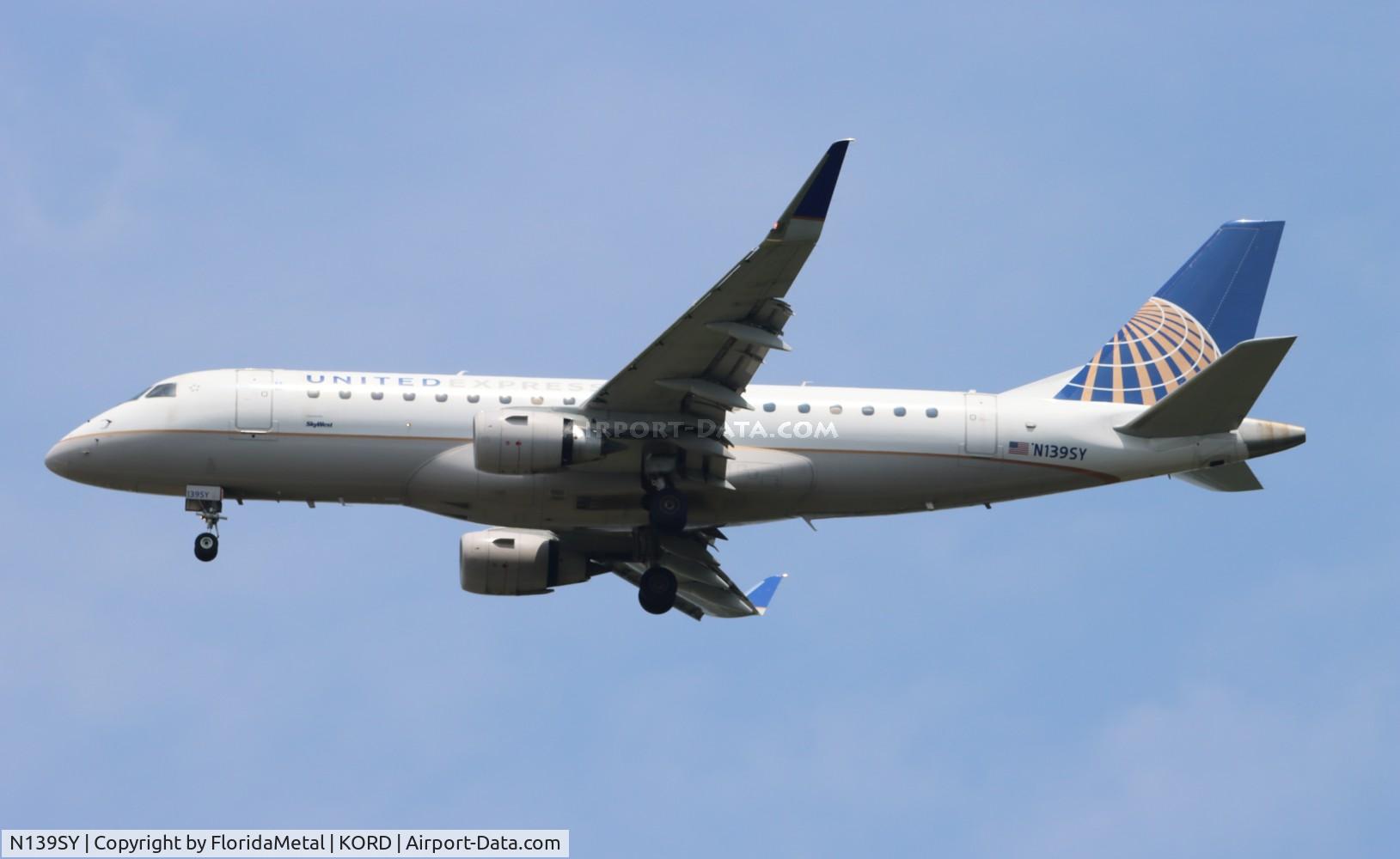 N139SY, 2015 Embraer 175LR (ERJ-170-200LR) C/N 17000468, SKW/UE E175 zx mci-ord