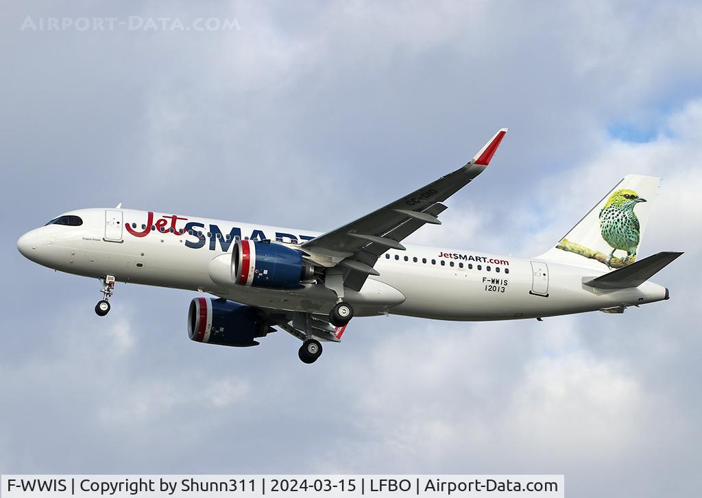 F-WWIS, 2024 Airbus A320-271N C/N 12013, C/n 12013 - To be CC-DIO