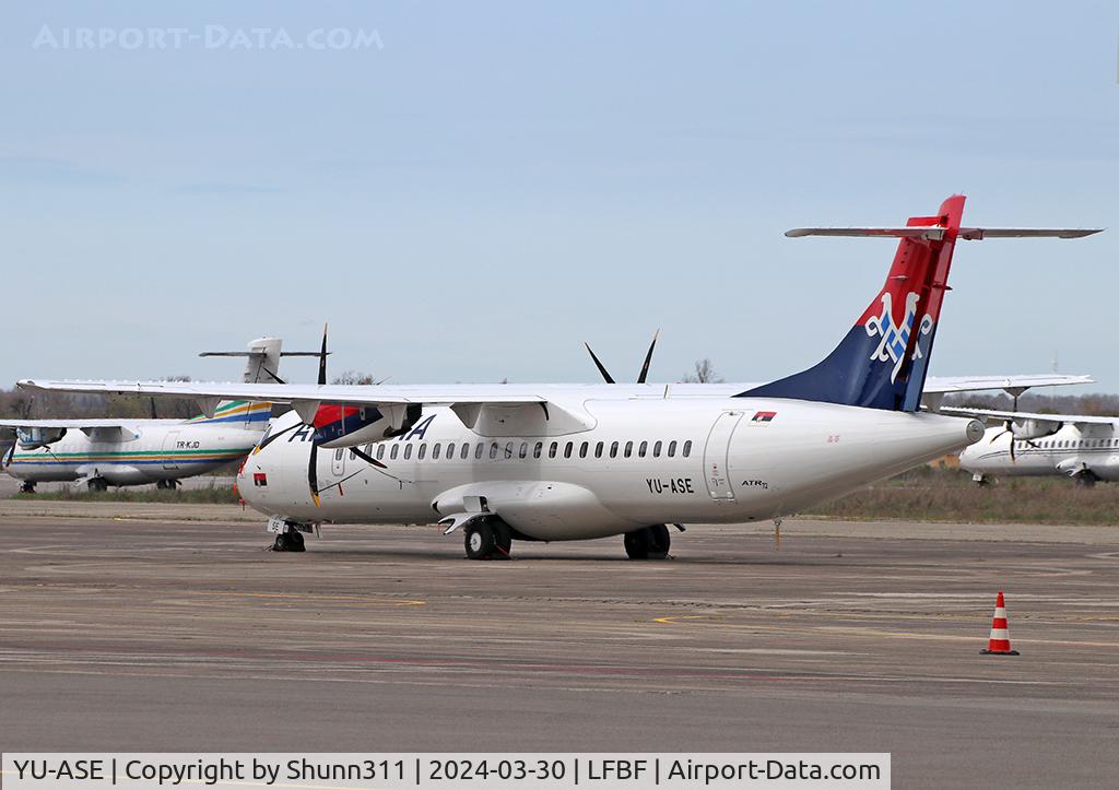 YU-ASE, 2015 ATR 72-600 (72-212A) C/N 1294, Parked @LFBF and waiting delivery