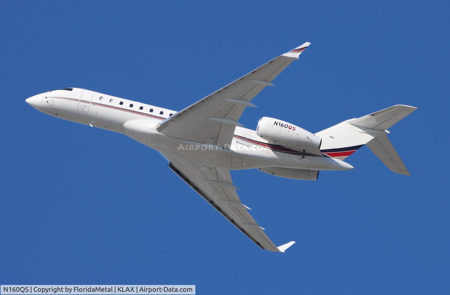 N160QS, 2012 Bombardier BD-700-1A10 Global 6000 C/N 9475, Global 6000 zx lax-sfo
