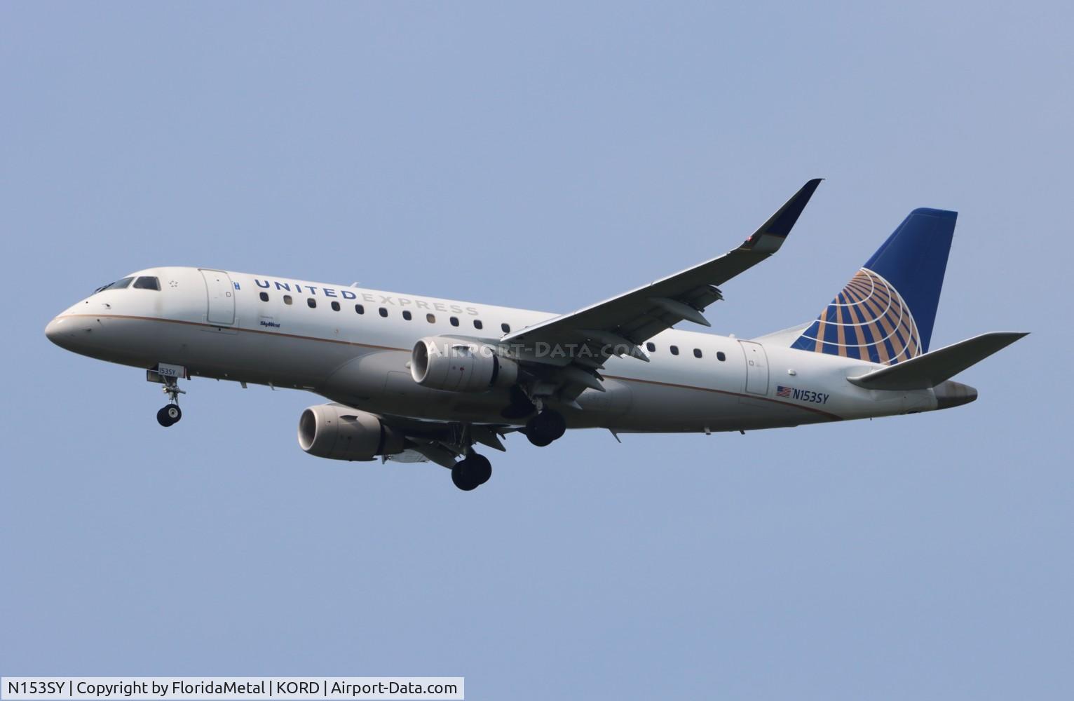 N153SY, 2016 Embraer 175LR (ERJ-170-200LR) C/N 17000553, SKW/UE E175 zx ict-ord