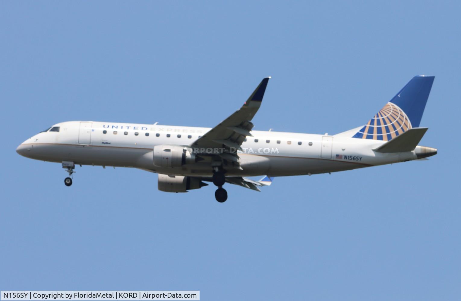 N156SY, 2016 Embraer 175LR (ERJ-170-200LR) C/N 17000557, SKW/UE E175 zx mci-ord