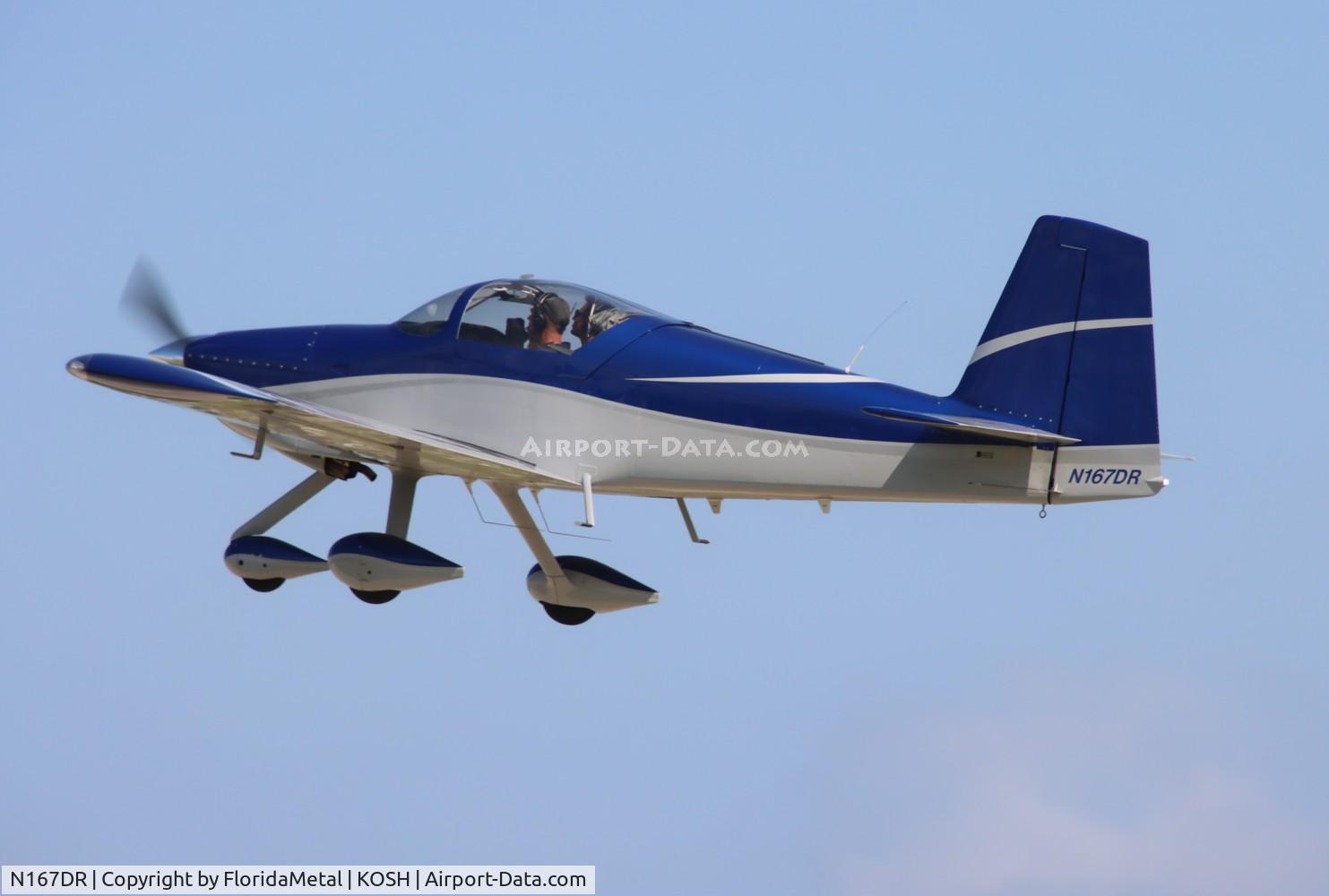 N167DR, 2021 Vans RV-7A C/N 70581, RV-7A zx