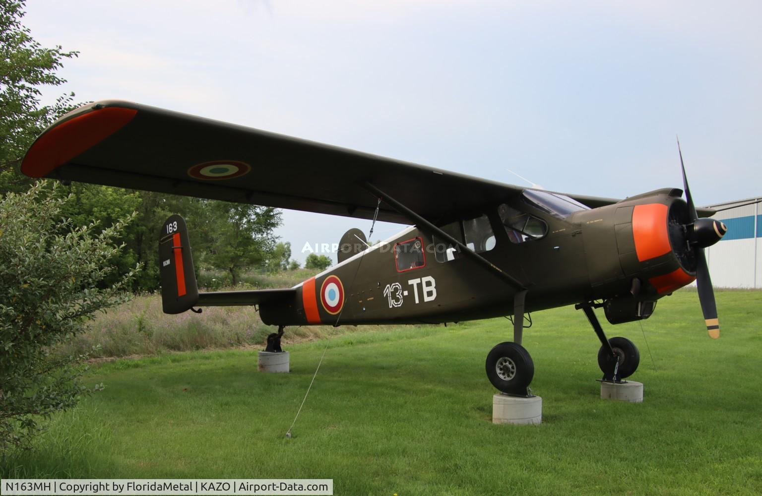 N163MH, Max Holste MH-1521M Broussard C/N 163, Max Holste Broussard zx 