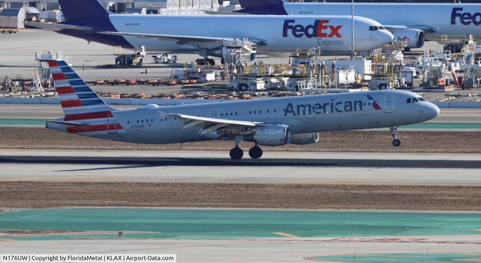 N176UW, 2001 Airbus A321-211 C/N 1499, AAL A321 zx dfw-lax