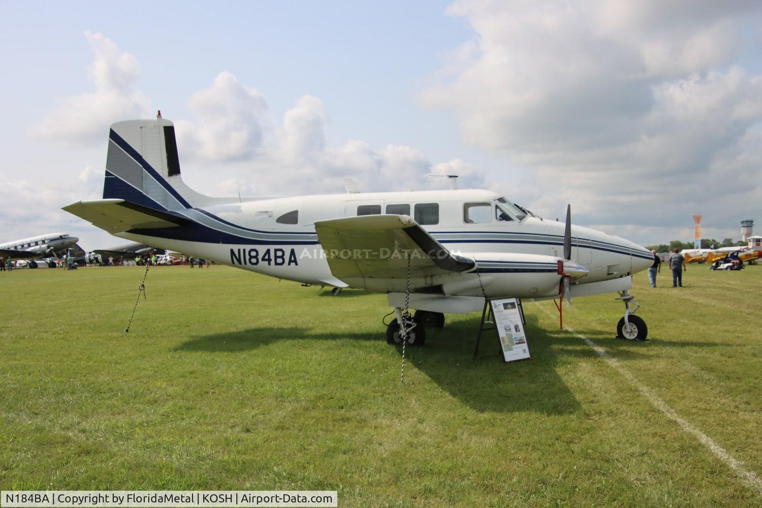 N184BA, 1962 Beech 65 C/N LF-68, Beech 65 zx 