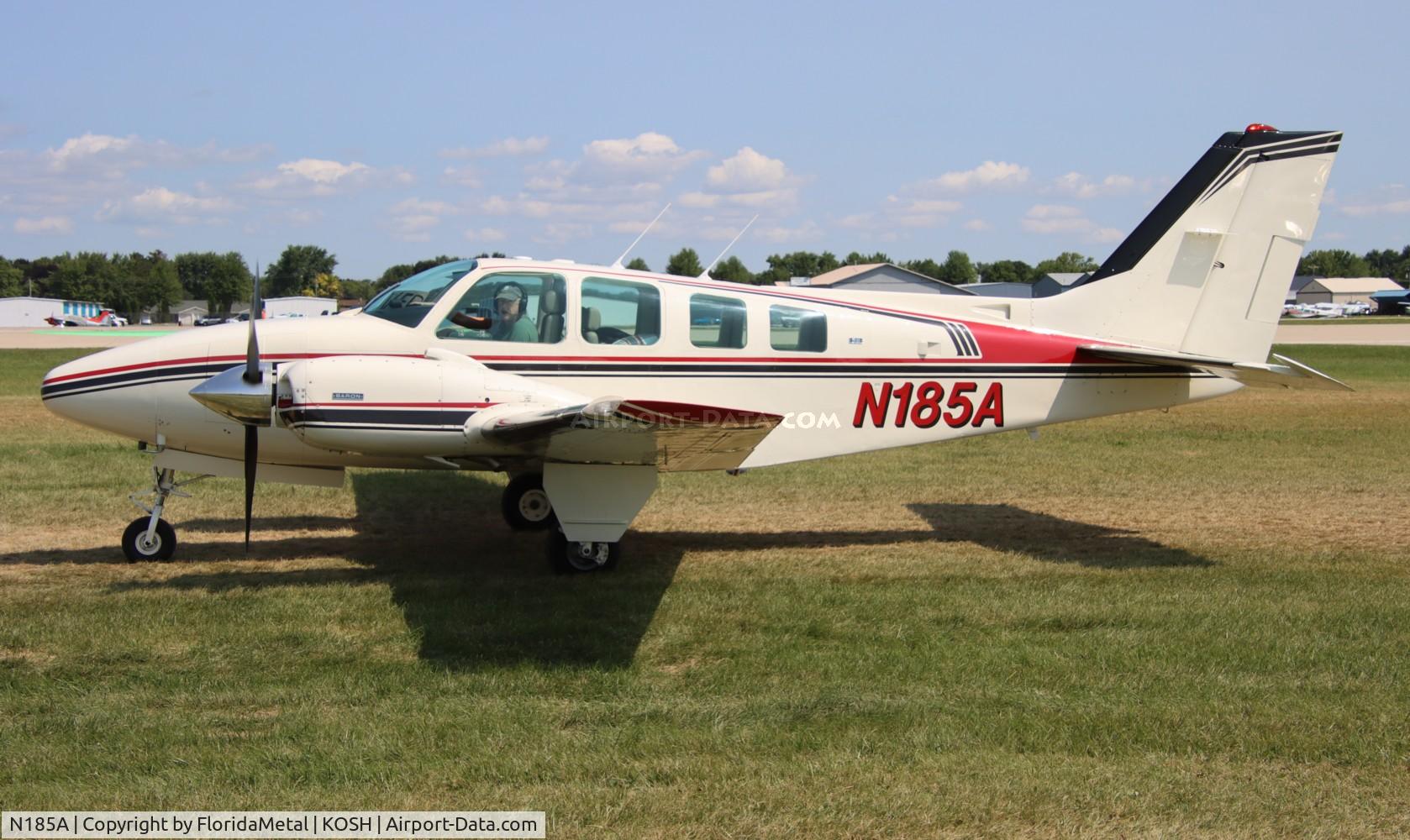 N185A, 1973 Beech 58 Baron C/N TH-332, Baron 58 zx 