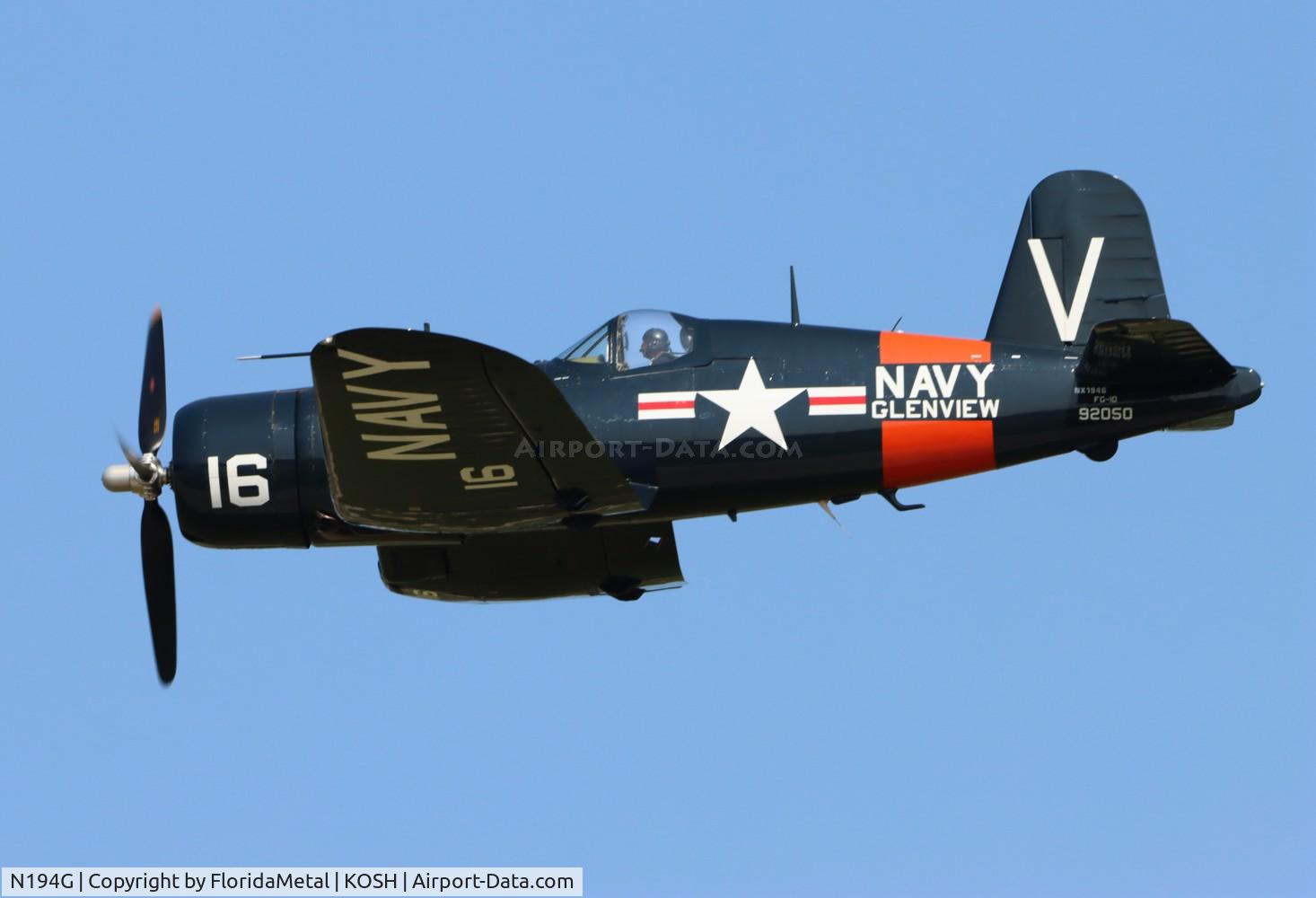 N194G, Goodyear FG-1D Corsair C/N 3311, OSH 24 zx 