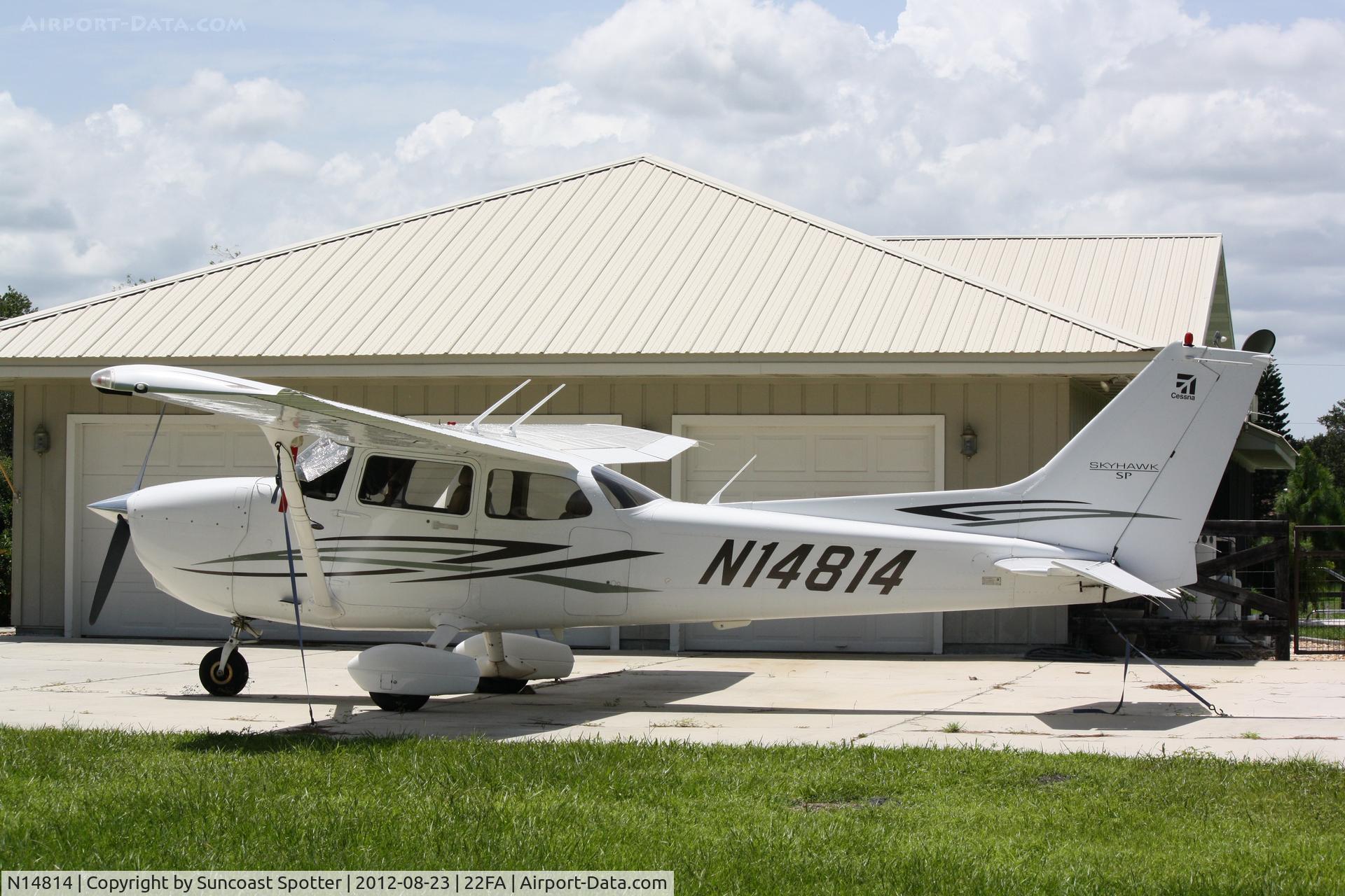 N14814, 2007 Cessna 172S C/N 172S10451, Cessna Skyhawk at Hidden River Airport