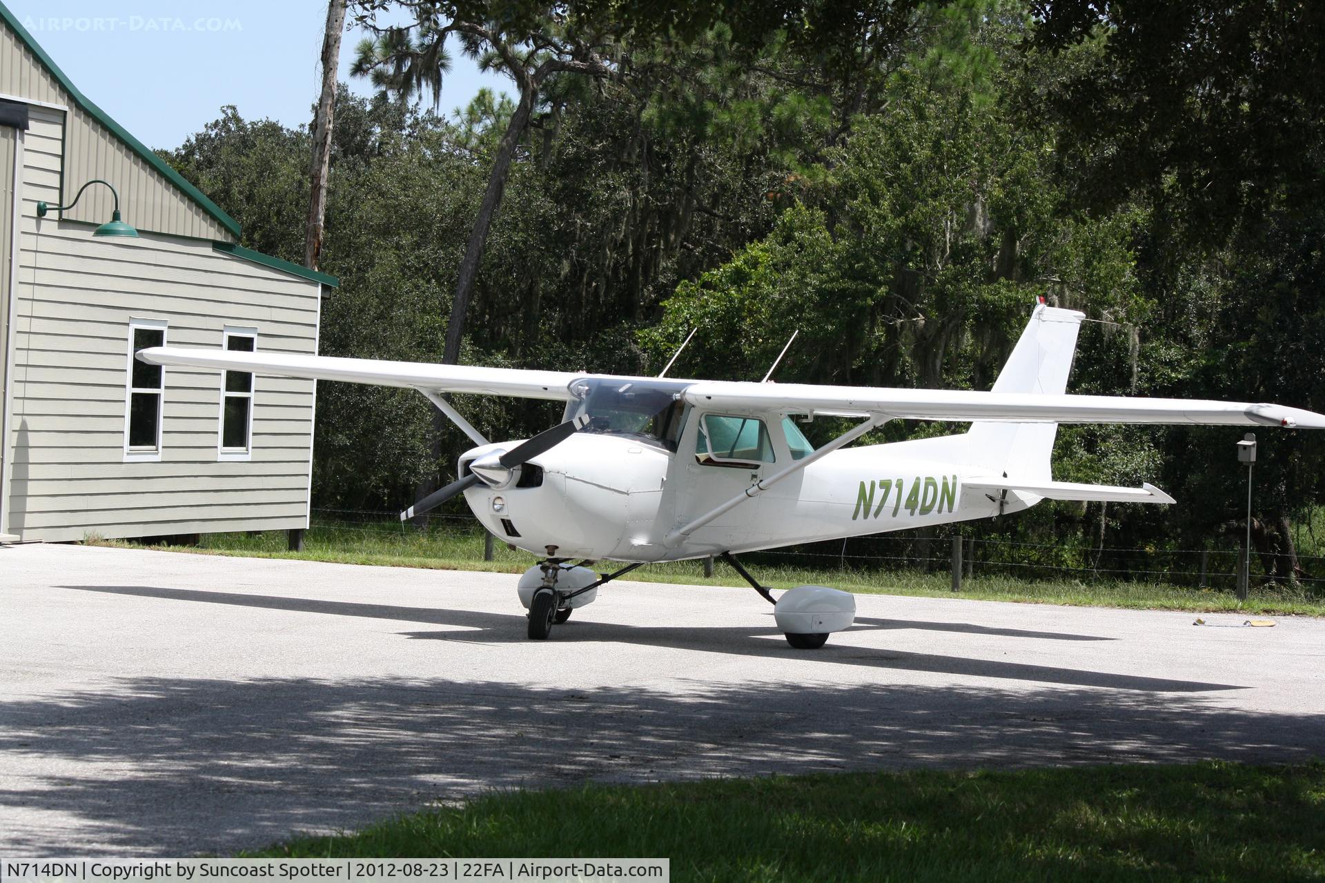N714DN, 1976 Cessna 150M C/N 15079097, Cessna 150 at Hidden River Airport