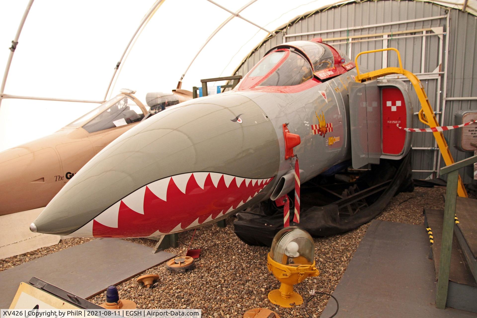 XV426, 1969 McDonnell Douglas Phantom FGR2 C/N 3100/9256, XV426 1969 McDonnell Douglas Phantom FGR2 RAF City of Norwich Aviation Museum