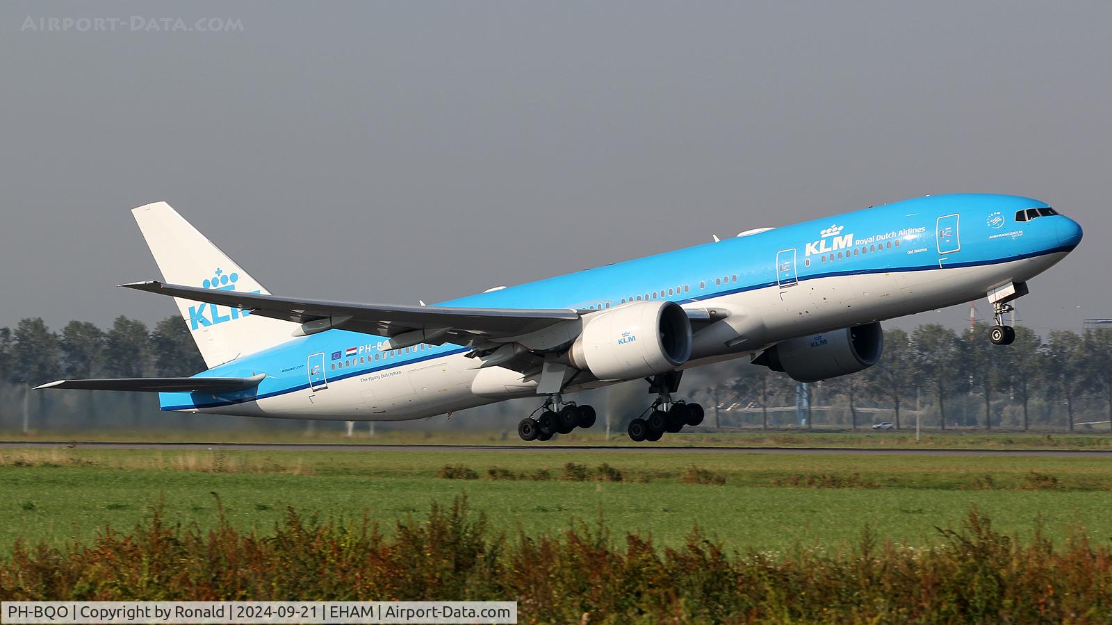 PH-BQO, 2007 Boeing 777-206/ER C/N 35295, at eham