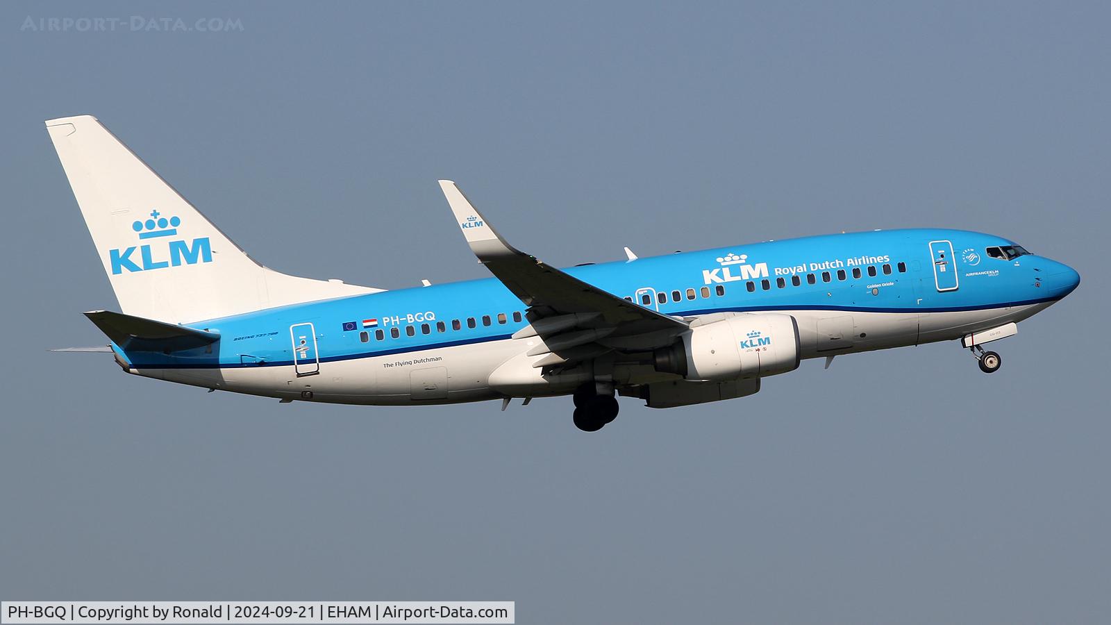PH-BGQ, 2011 Boeing 737-7K2 C/N 39256, at eham