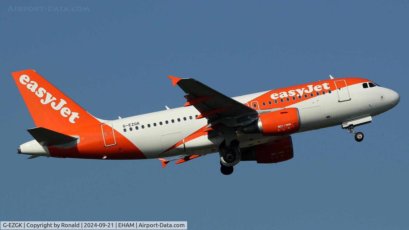 G-EZGK, 2011 Airbus A319-111 C/N 4717, at eham