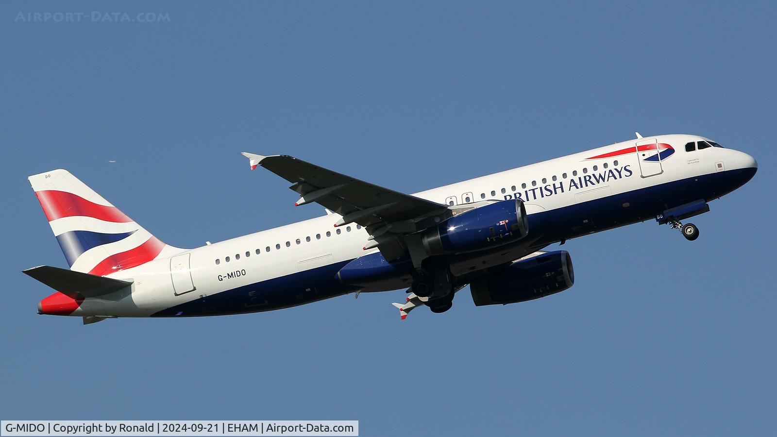 G-MIDO, 2002 Airbus A320-232 C/N 1987, at eham
