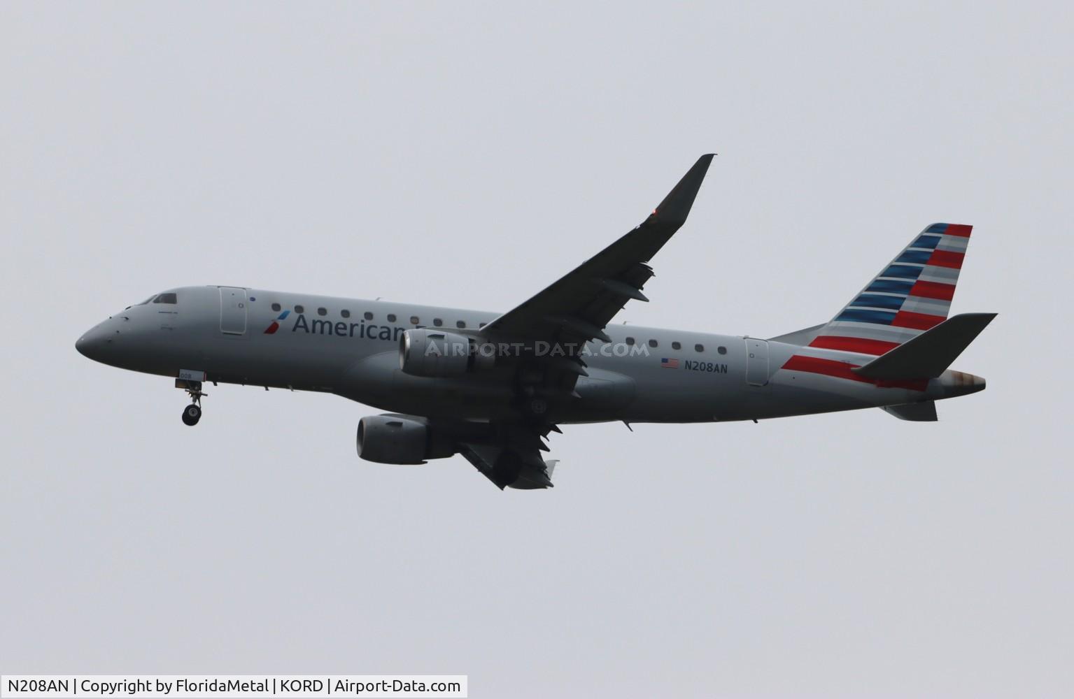 N208AN, 2015 Embraer 175LR (ERJ-170-200LR) C/N 17000494, ENY/AE E175 zx syr-ord