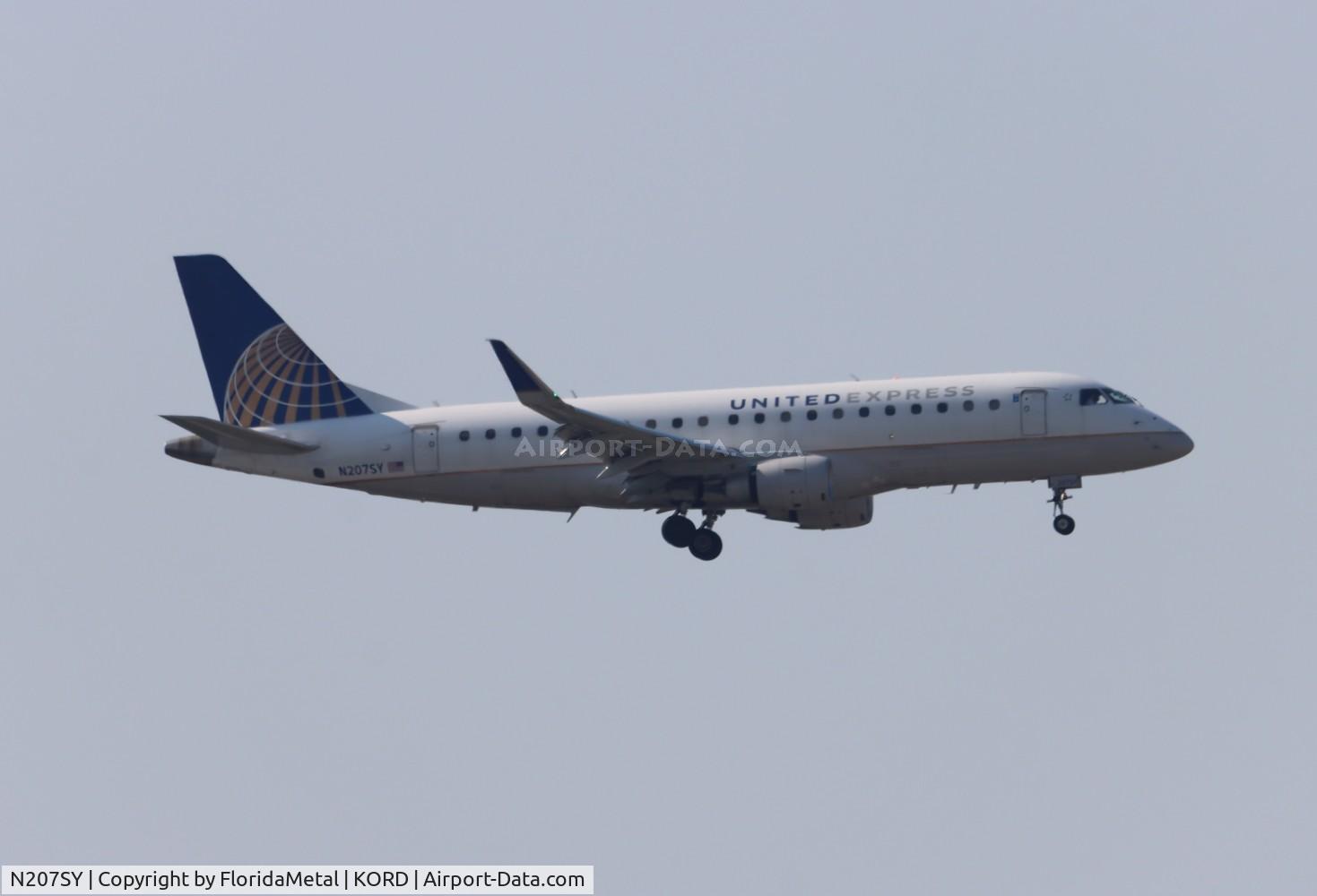 N207SY, 2017 Embraer 175LR (ERJ-170-200LR) C/N 17000643, SKW/UE E175 zx bna-ord