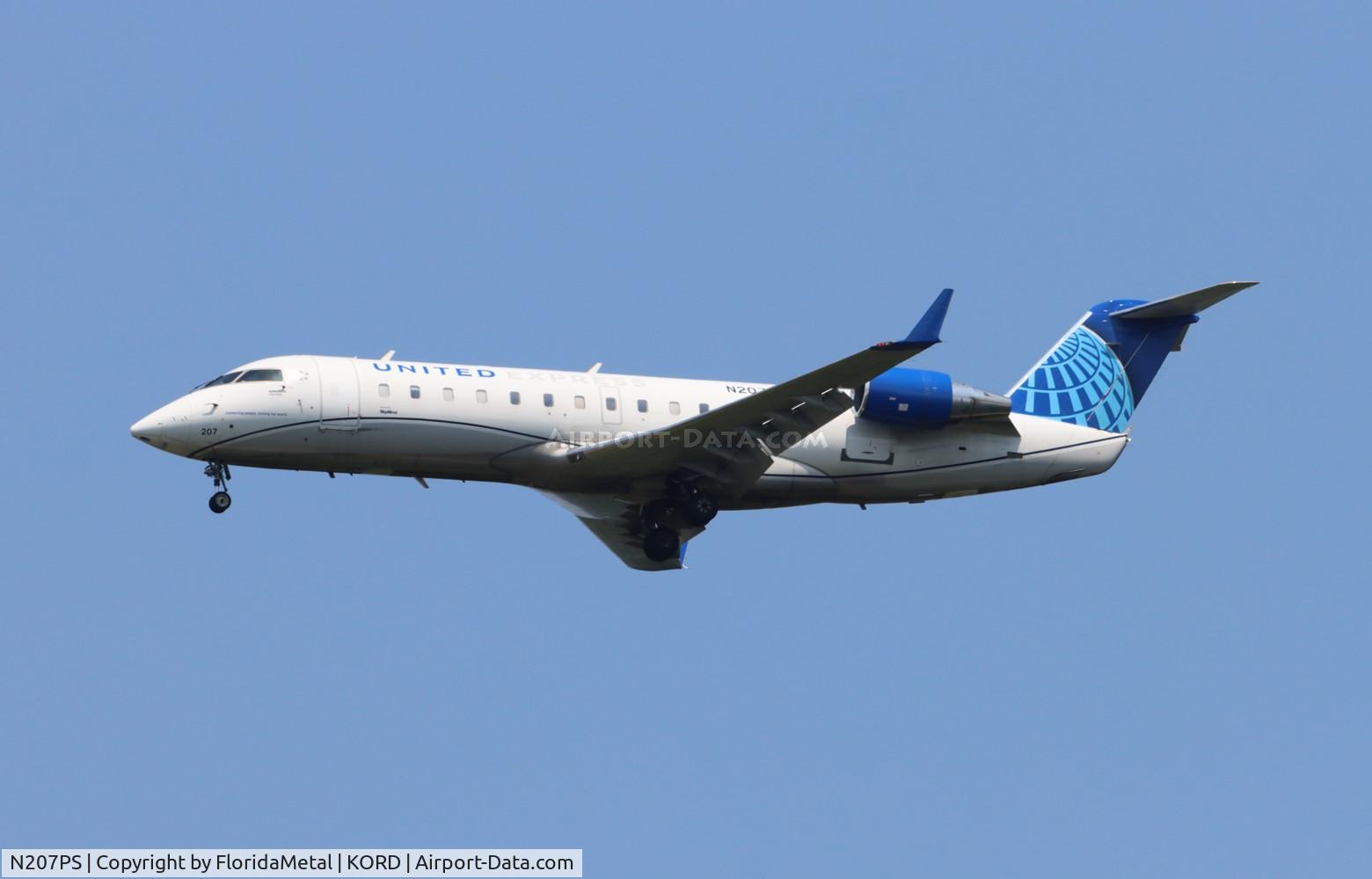 N207PS, 2003 Bombardier CRJ-200ER (CL-600-2B19) C/N 7873, SKW/UE CRJ2 zx sgf-ord