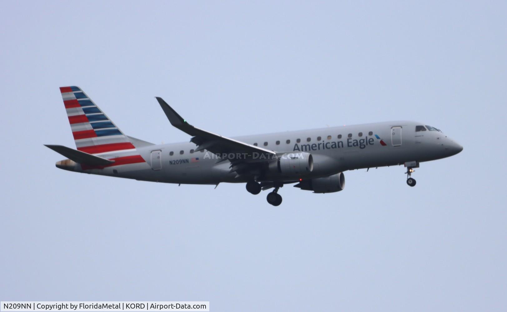 N209NN, 2015 Embraer 175LR (ERJ-170-200LR) C/N 17000497, ENY/AE E175 zx rdu-ord