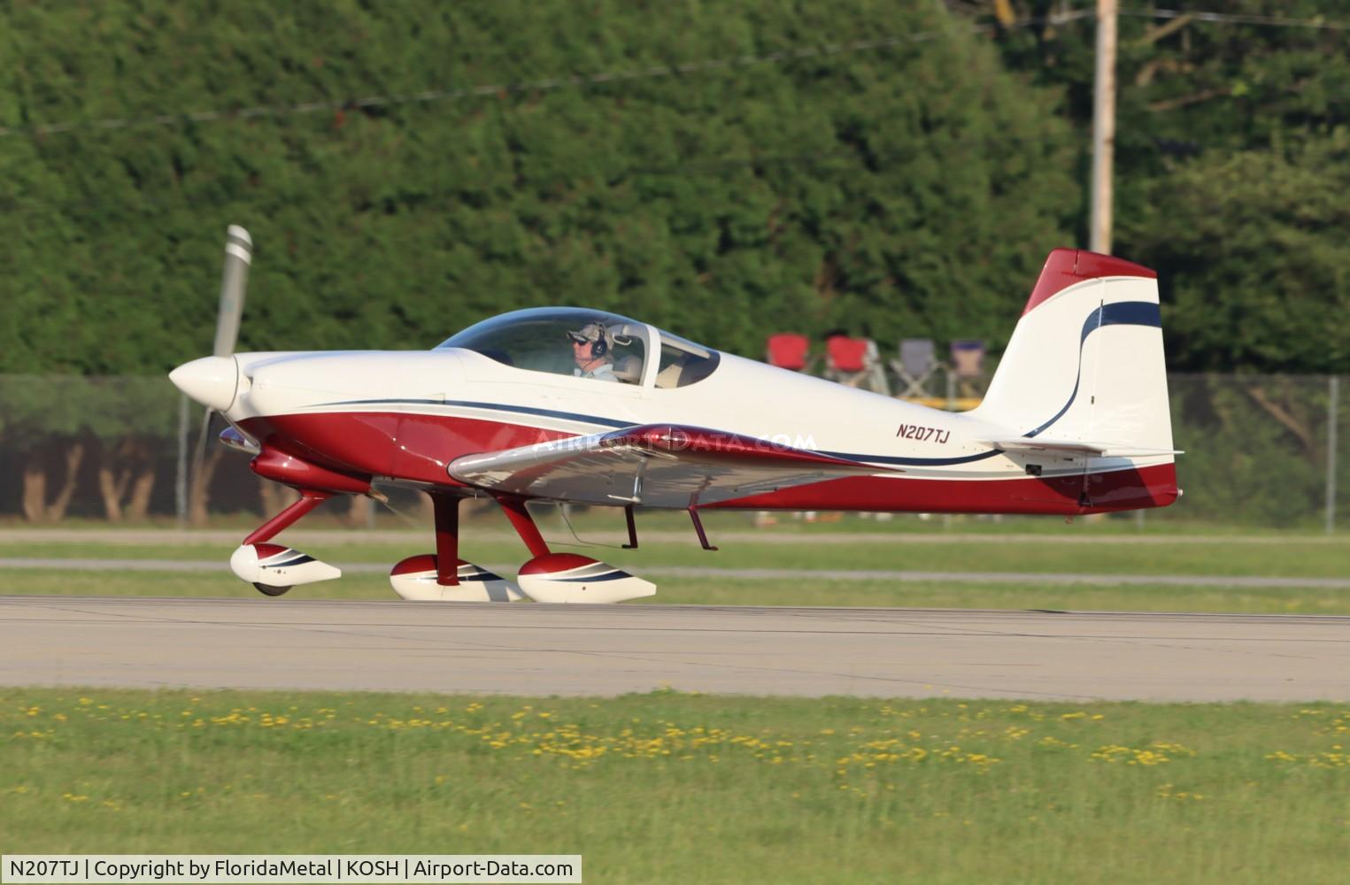 N207TJ, 2007 Vans RV-7A C/N 71909, RV-7A zx 