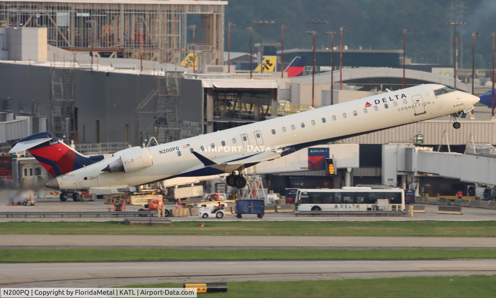 N200PQ, 2008 Bombardier CRJ-900ER (CL-600-2D24) C/N 15200, EDV/DAL CRJ9 zx atl-mlu