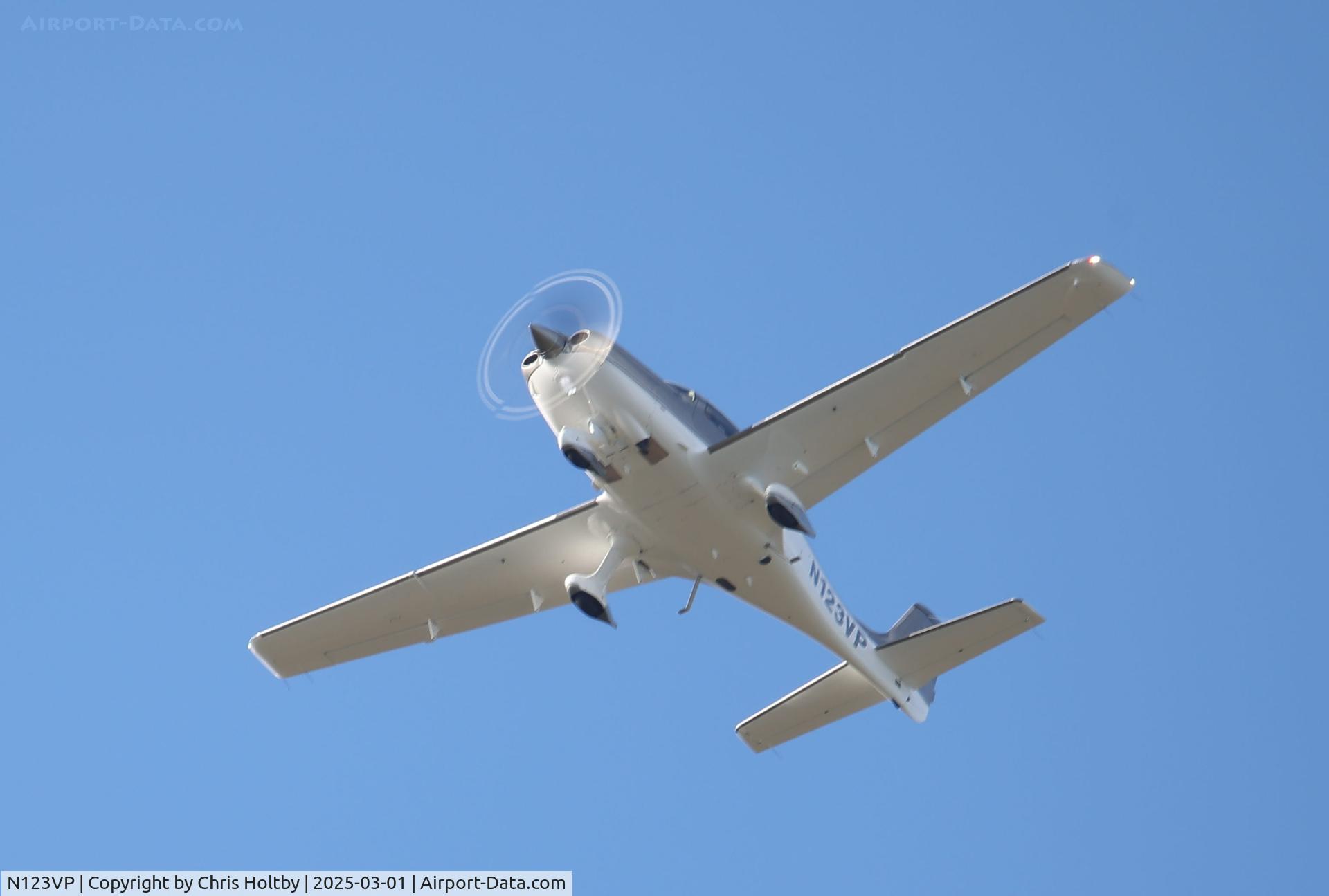 N123VP, 2019 Cirrus SR-22T GTS Platinum C/N 1914, Over Pagham Harbour, West Sussex