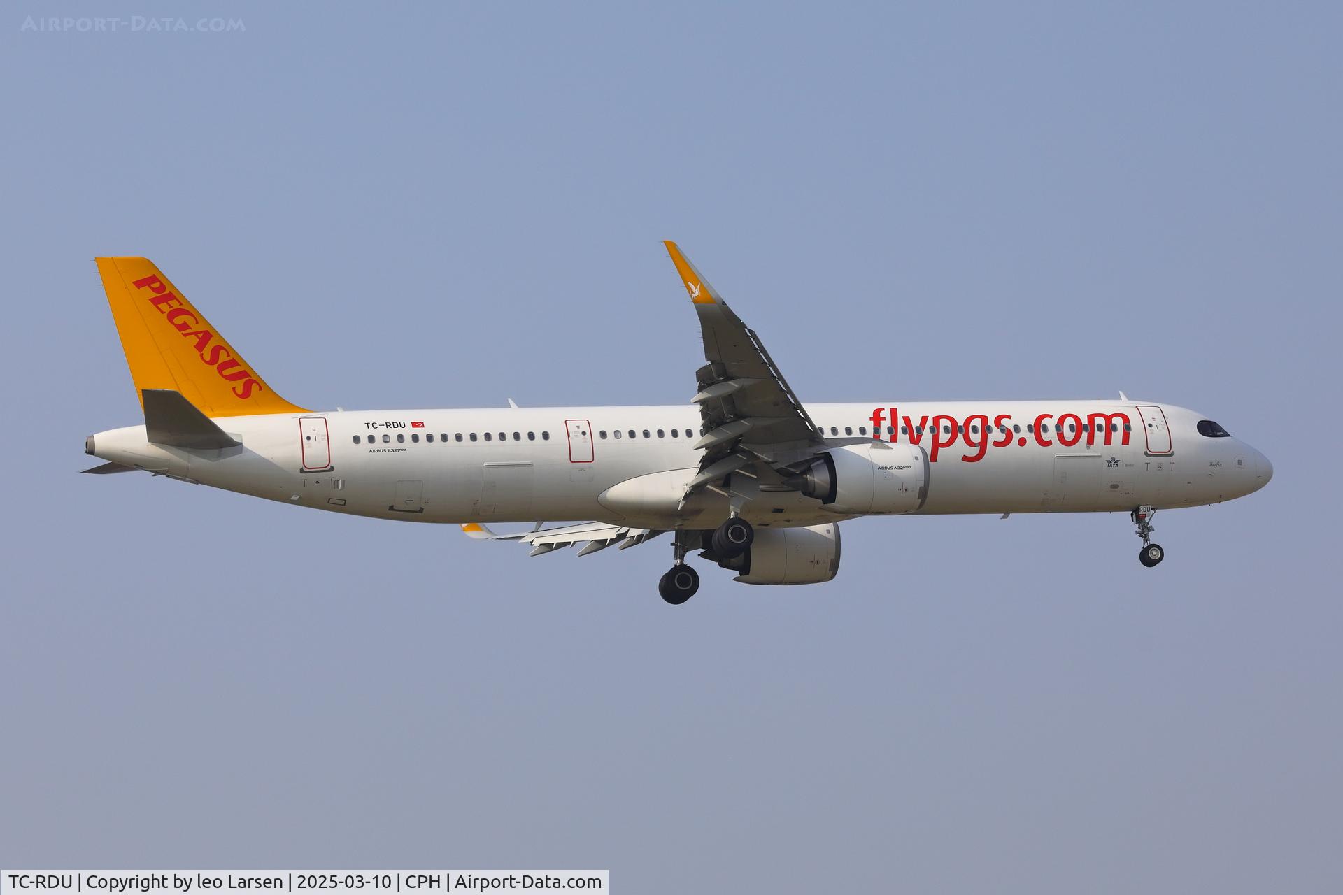 TC-RDU, 2023 Airbus A321-251 NX C/N 11468, Copenhagen 10.3.2025